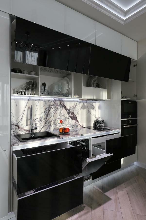 Black&White Apartment In Smart Plaza Kijów Zewnętrze zdjęcie